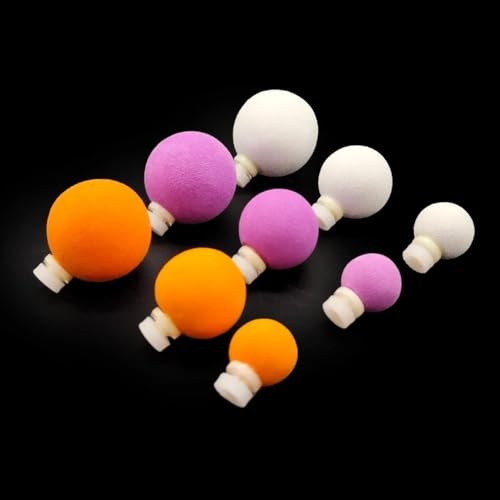 15 piezas cuentas flotantes de pesca 24mm 3 colores miniatura 5