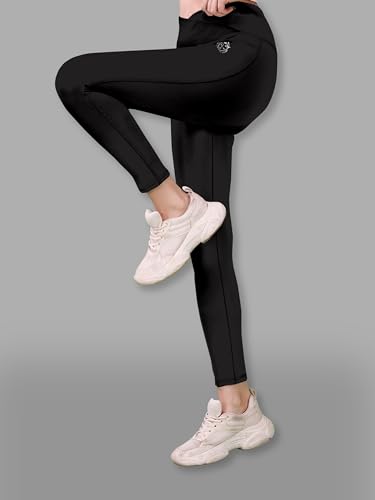 Image of Tight /Pants /Legging with Side Pocket, Stretchy Tights and a high Waist for Women and Girls' use in The Gym,Yoga,Running,Cycling