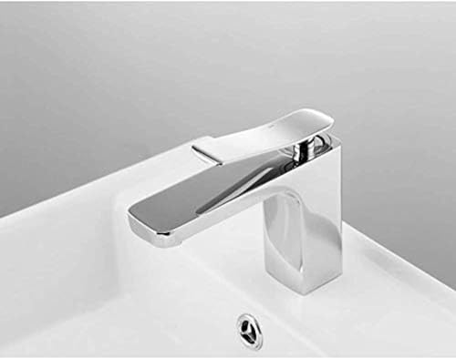 Robinet de cuisine mitigeur lavabo chrome double usage eau chaude et froide laiton