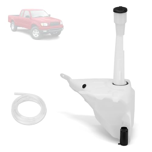 GDUKOP 8531504060 Windshield Washer Reservoir with Cap with Sensor Hole in Bottom Compatible with Toyota Tacoma 1998-2004 Washer Tank Replaces# TO1288184 85315-04060 12498759