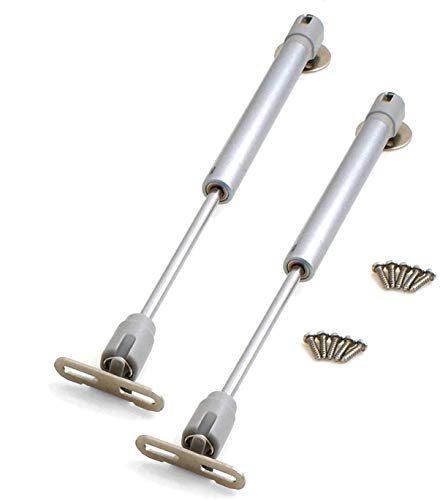 Lot de 2 vérins à gaz pour mini piston de levage X 198 mm + fixations