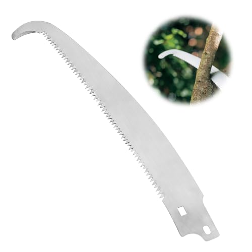 15 Inch Pole Pruning Saw Blade Replacement for Fiskars Chain Drive Extendable Pole Saw & Pruner Tree Trimmer Saw Blade for Gardening Hand Saw Branch Cutting Tool Part
