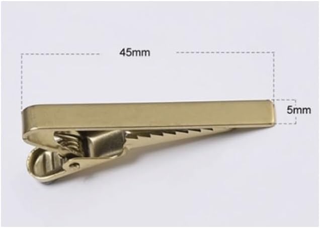 Customized Stainless Steel Tie Clips for Men's Business Formal Wear