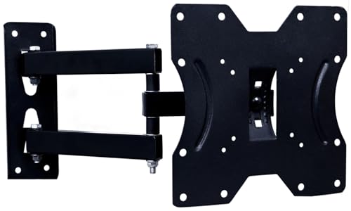 Caprigo Super Heavy Duty TV Wall Mount Stand for 14 to 32 Inch LED/HD/Smart TV’s, Full Motion Universal TV Wall Mounting Bracket with 6 Way Swivel Rotation, Tilt & Cantilever Adjustments (M467)