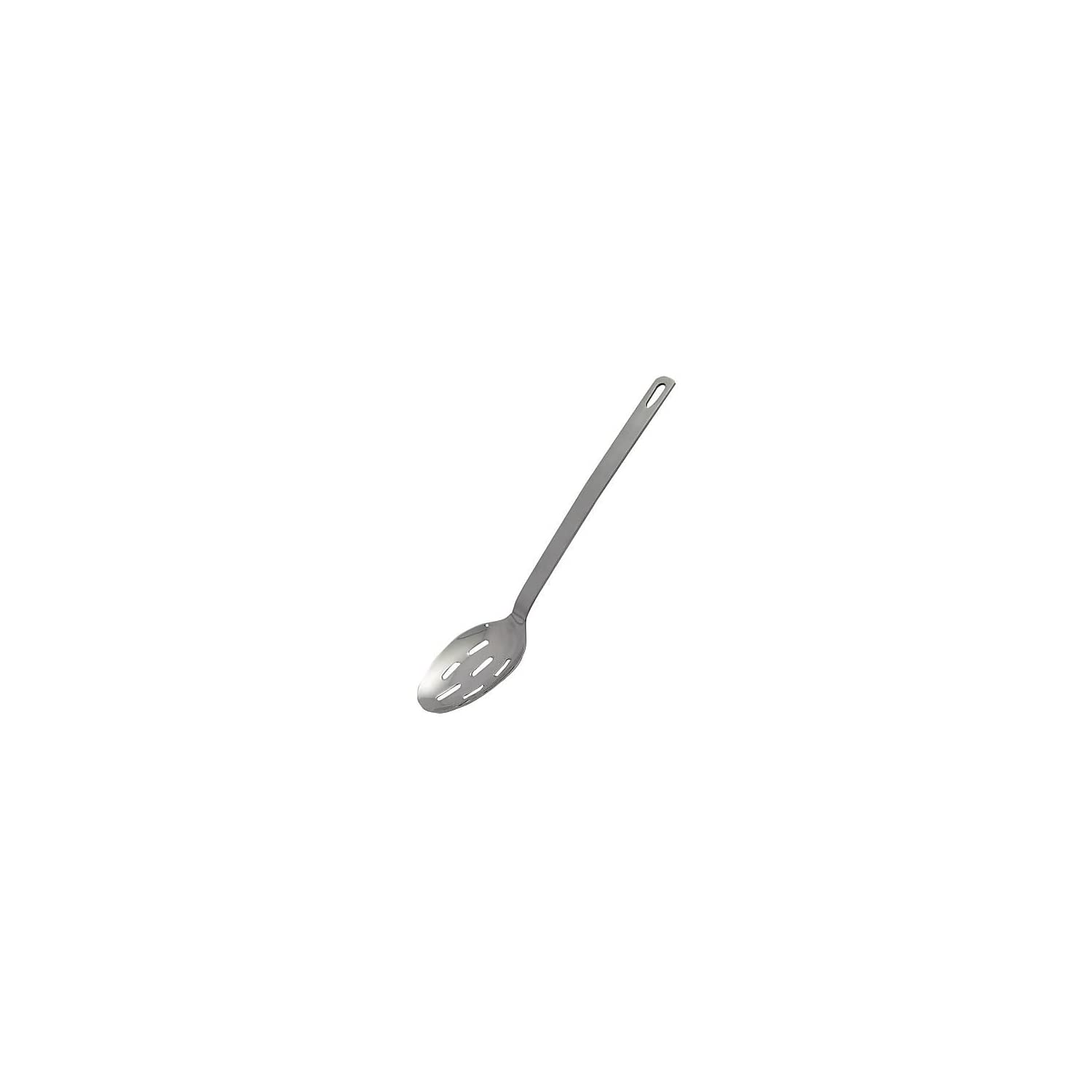 Pro Slotted Basting Spoon by CRESTWARE – Stainless Steel, Silver, Model SLP13