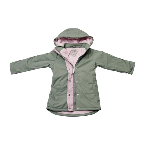 Image of Hunter Clothes Girls - Plush Lined Waterproof Rain Jacket with Hood | Lightweight Windbreaker Coat for Girls Sizes (2T-12)