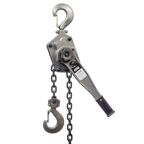 JET 3-Ton Lever Hoist, 20' Lift, Shipyard Hooks (JLP-300A-20SH)