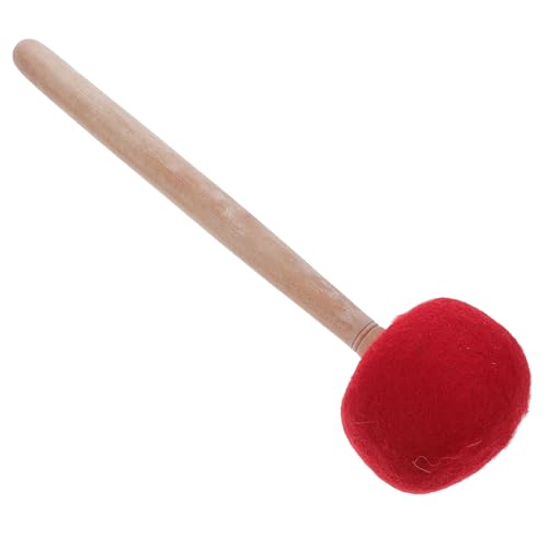 Maillet pour bol chantant tibétain Zerodeko accessoire de yoga portable rouge