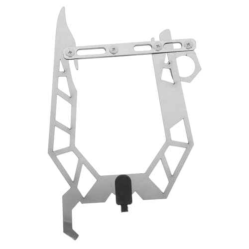 BESPORTBLE Threaded Boat Hook Hooks Boat Hook End Replacement Attachment Boat Dock Hook Yacht Boat Hook Kayak Boat Hook Replacement Boat Hook Holders Dock Attachment Stainless Steel Silver