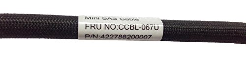 (2 Pack) Internal 36 Pin Mini Sas Hd Sff-8087 Male To Sff-8087 Mini Sas Cable 2.0 Feet / 0.6 Meter #TOP2