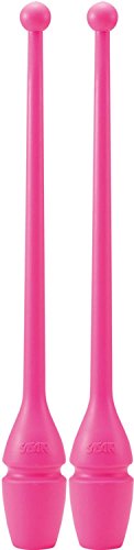 Sasaki MJ38H Junior Rhythmic Gymnastics Rubber Club (Joint Hole Processing) Fresh Pink (FRP)