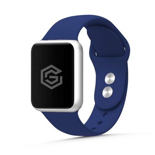 Image of GRIPP Soft Silicone Watch Strap for 40mm /41mm /42mm, Watch Series 11 /10 /9 /8 /7 /6 /5 /4 /3 /2 /1, SE 3 /2 /1, Slim, Lightweight, Adjustable (Watch Not Included)