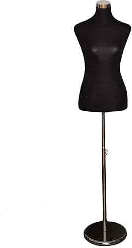 CONGRUI Mannequins Small Sewing Torso Tailors Dressmakers Dummy Foam Clothing Model Display Adjustable Height Round