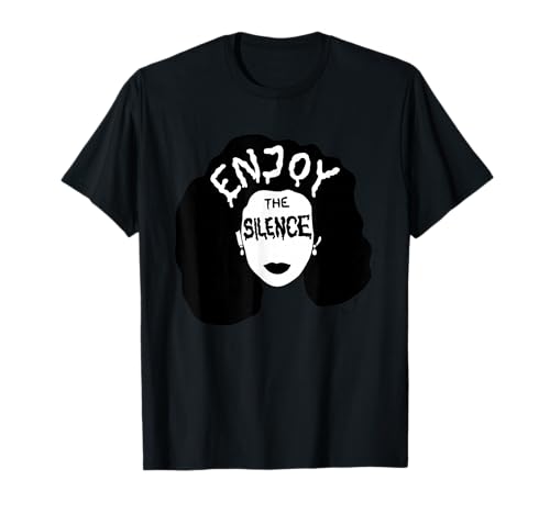 Camiseta Enjoy the Silence Woman Head Girls Boys Man Music Camiseta