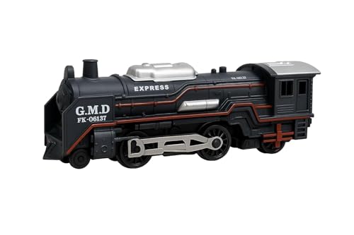 Image of Classic Electric Style Toy Train Set with Track | Century Express Battery Operated Model Train | Kids Railway Play Set & Gift Item (Battery Not Included)