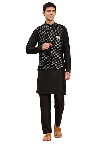 Pro-Ethic Style Developer Mens Indian Traditional Cotton Kurta Set With