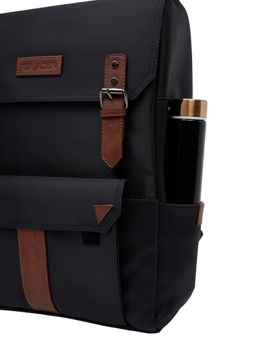 Image of FUR JADEN Anti-Theft Laptop Backpack I Camera Backpack Bag I Men Women I In-Built Tablet Sleeve I Padded Grab Handle I Breathable Air-Mesh (D.Grey)