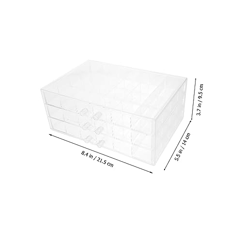 Boîte de rangement pour perles et bijoux Veemoon multi-compartiments - 5