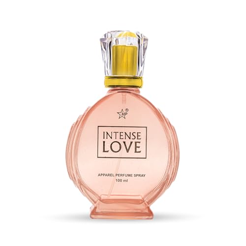 Image of HP Intense Love Apparel Perfume Spray, 100 ml, Unisex Eau de Parfum, Aromatic Fougere Fragrance