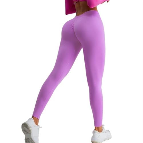 Pantalons de yoga pour femmes anti-transparence leggings sport fitness sans couture fesses