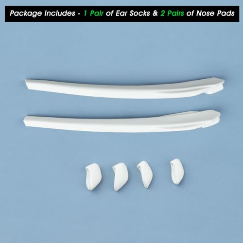 Image of Acefrog Replacement Earsocks Nose Piece Rubber Kits for Oakley Flak 2.0 /Flak 2.0 XL /Flak 2.0 Asian Fit Sunglasses