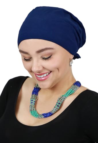 Head Scarf Wrap for Women Cancer Headwear Chemo Cap Head Coverings Turbans Pre Tied Scarves Scarfs Snood Bamboo Celeste2