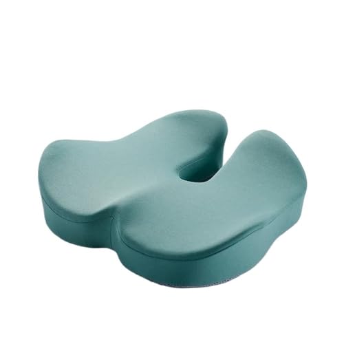 AD-BCrbgen Car Seat Cushion Memory Foam Ergonomic Support Driving Comfort Adult Booster Seat Cushion Elevated Support Lumbar Design Office Chair Car Accessories for Short Adults(Matcha green)