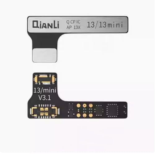 Hailue1PCS Compatible with iPhone 13/13Mini -QianLi Tag-on Battery Flex for iCopy/Apollo/Copy Power.Battery External Cable.Suitable for Repairing &Replacing Motherboards.No Welding Required