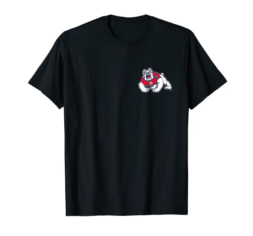 Fresno State Bulldogs Left Chest Icon Officially Licensed T-Shirt