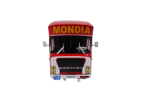 OPO 10 - LKW 1:43 kompatibel mit Berliet GBK6 Moving Mondia - Karosserie Pelpel - BER40