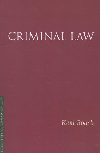 Criminal Law Roach, Kent