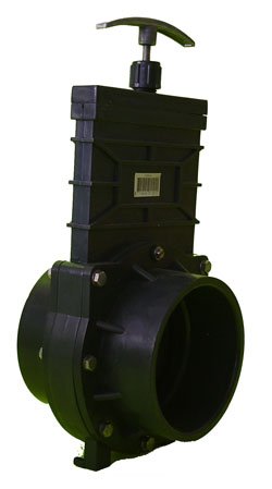 Vanne guillotine diamètre 110 mm