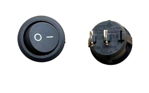 SC777 interrupteur à bascule rond pour remplacer un bouton cassé de machine 250V