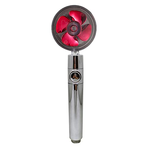 ハンドヘルドターボ過給圧力プロペラシャワープロペラ駆動ターボ充電シャワーヘッド、ターボファンシャワーヘッド