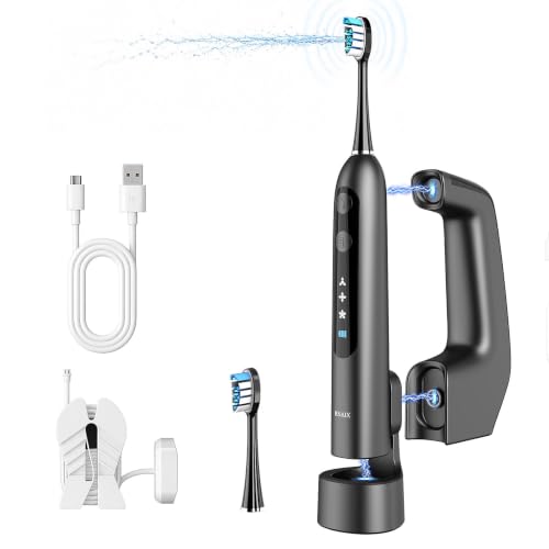 2-in-1 Electric Toothbrush & Water Flosser Combo, Cordless Oral Irrigator