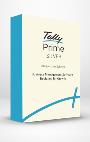 Image of TallyPrime Silver - Lifetime license for Single user /PC - Accounting, GST, Invoice, Inventory, MIS & more (No CD. E-mail delivery in 2 hours)