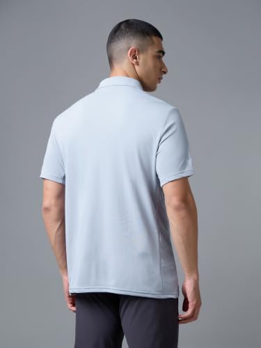 Image of TECHNOSPORT Men's Half Sleeve Polo T-Shirt Techno Dry Slim Fit