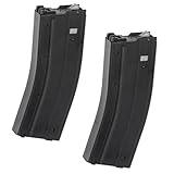 Airsoft Spare Parts King Arms 2pcs 50rd Gas Magazine V2 for King Arms JG G&P WA M4 Series GBB Rifle