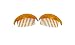 3-pack Hair Raiser *pair* Tortoise * Large * With Free Hair Brush