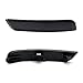 iJDMTOY Dark Smoked Lens Rear Bumper Reflector Lenses Compatible With 2014-2019 BMW F15 X5 w/M-Package Bumper ONLY, OE-Spec LH RH Assembly