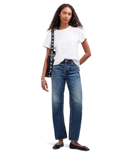 Madewell Women's The Darted Barrel-Leg Jean, Irmo, 30