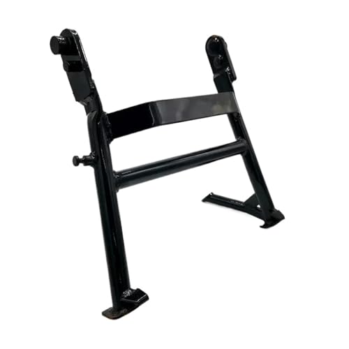 Béquille centrale pour KLR650 2008-2018 avec levier de pied noir