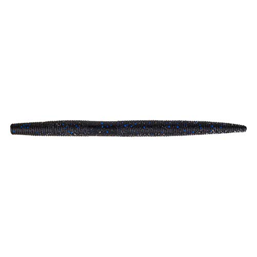 Berkley PowerBait® MaxScent The General Fishing Bait, Black Blue Fleck, 6in | 15cm, Soft Stick Bait with Irresistible Scent & Flavor, Classic Stick Bait Action, Deadly Bass Fishing Bait