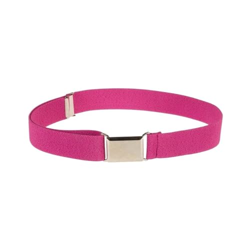 Ceinture extensible réglable à boucle carrée plate pour un maintien invisible