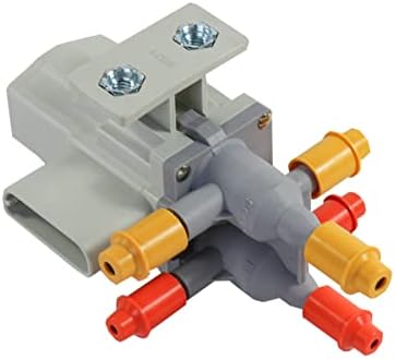 JDMSPEED New 6 Port Fuel Tank Selector Valve Replacement For Ford F250 F350 Super Duty E150 E250 E350 F450 F550 Ranger 6.0L/6.4L/6.7L/7.3L Diesel 6C3Z9189A, 6C3Z-9189-A, F5TB-9F271-AA, 6005966