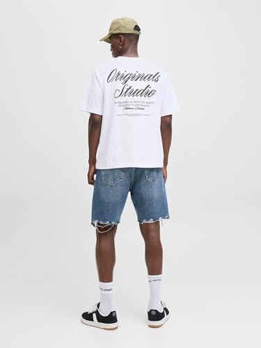 Upim, T-Shirt Con Stampa Uomo, Unisex, Bianco Ottico, Taglia: L - 4