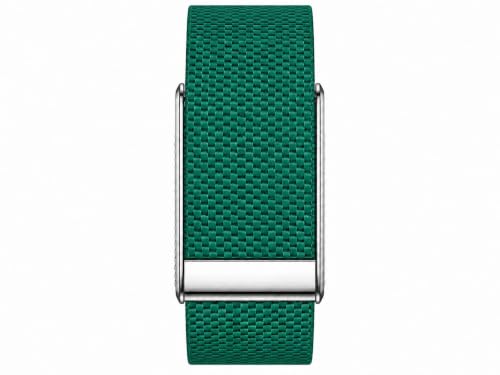 Image of Loop Smart Band Fitness Health Activity Tracker ECG PPG Body Temperature, HRV Analysis, 30+ Exercise Modes, Sleep and Stress Monitor, Subscription Free Screenless Smart Bracelet (Green)