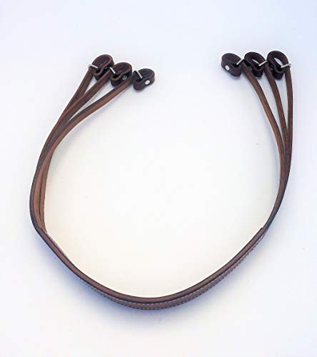 AP Saddlery Low Profile Mini Leather Duck and Goose Holder (Black)