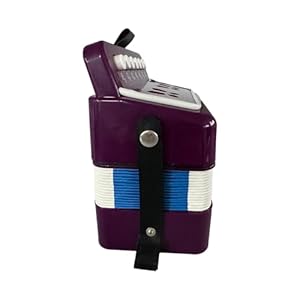 SHUAIGUO Mini-Akkordeon mit 7 Tasten