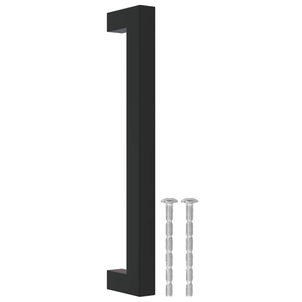 Genérico Tiradores para armarios 20 uds Acero Inoxidable Negro 160 mm,Bricolaje,Accesorios de Bricolaje,Ferretería para armarios,Pomos y picaportes de armarios-3203654